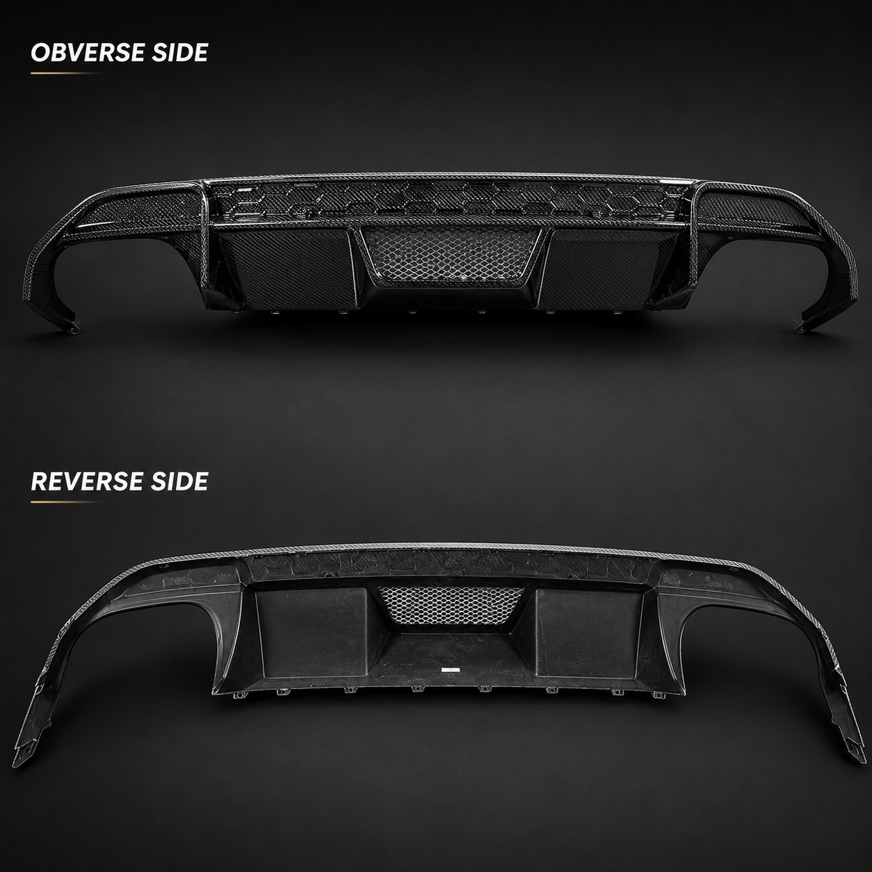 Premium Carbon Rear Diffuser For Audi S3 | OEM Fit (8Y)