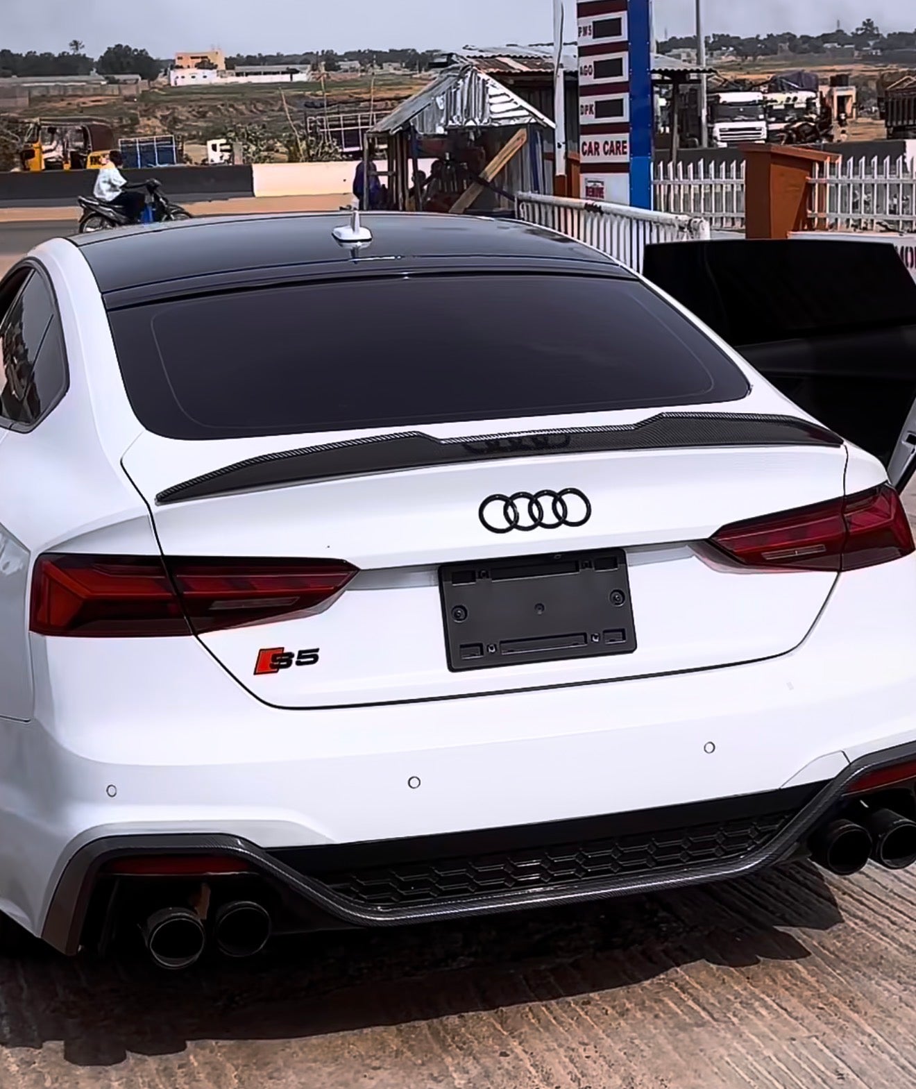 Premium Carbon Fiber Spoiler for Audi A5,S5, & RS5 | OEM Fit (B9 B9.5)