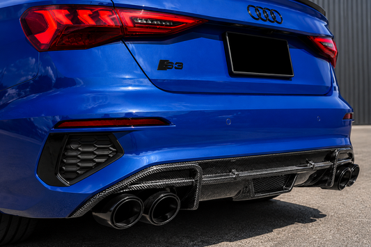 Premium Carbon Rear Diffuser For Audi S3 | OEM Fit (8Y)