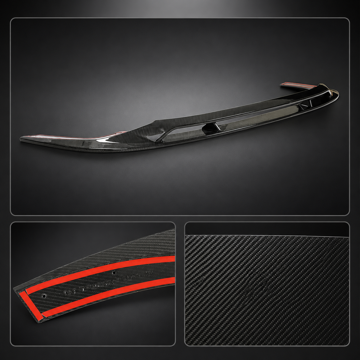 Premium Carbon Fiber Front Splitter for Audi RS3 | OEM Fit (8Y)