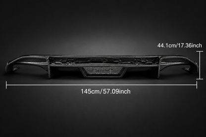 Premium Carbon Rear Diffuser For Audi S3 | OEM Fit (8Y)