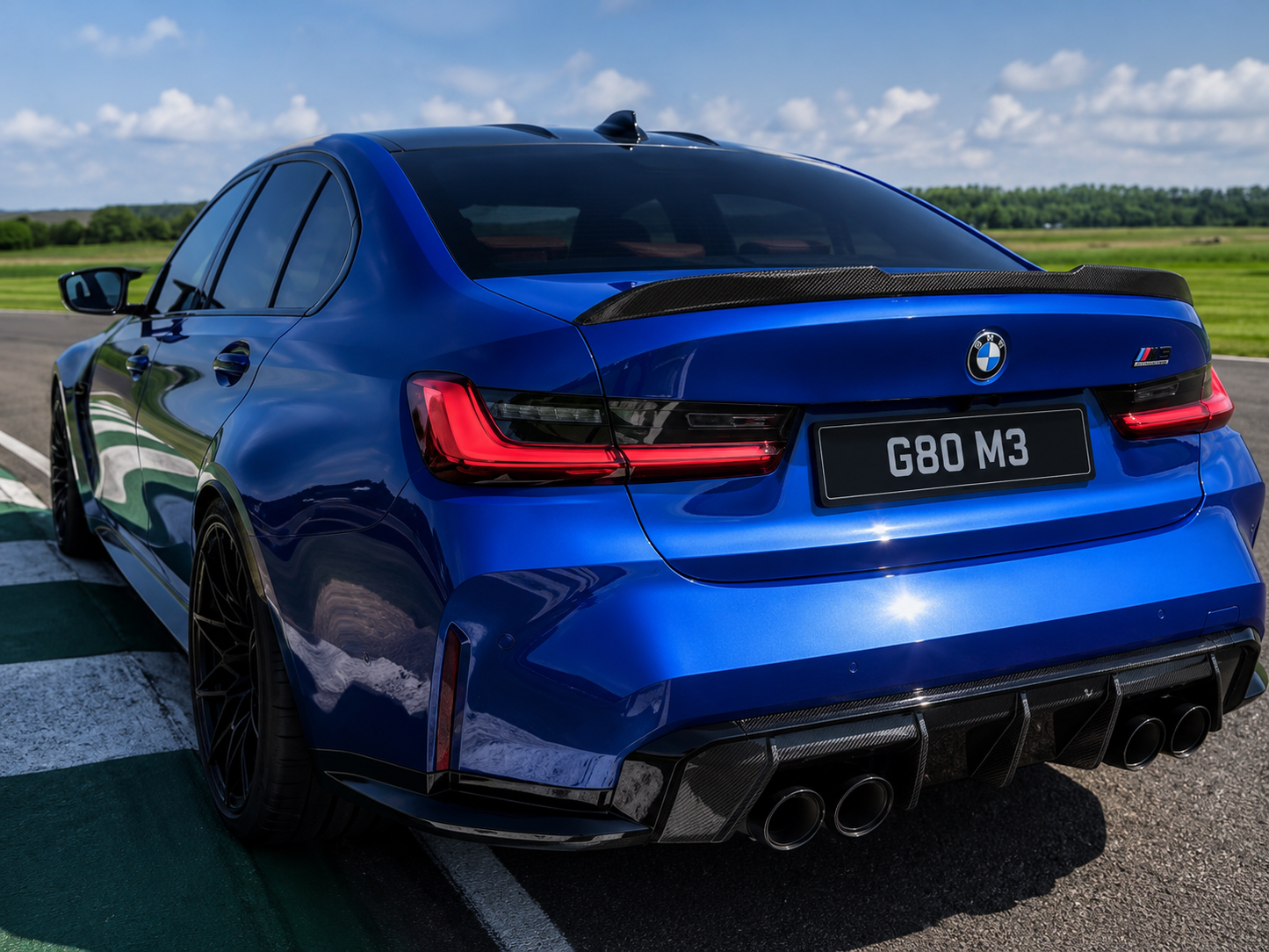 Premium Carbon Fiber Spoiler for BMW 3 Series or M3| OEM Fit (G20 & G80)