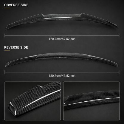 Premium Carbon Fiber Spoiler for Audi A3,S3, & RS3 | OEM Fit (8Y)