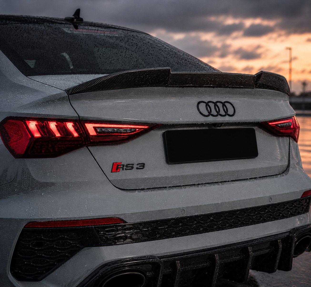 Premium Carbon Fiber Spoiler for Audi A3,S3, & RS3 | OEM Fit (8Y)
