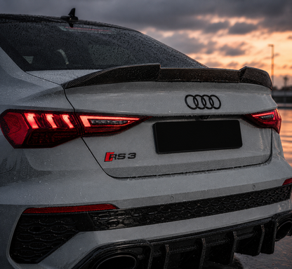 Premium Carbon Fiber Spoiler for Audi A3,S3, & RS3 | OEM Fit (8Y)