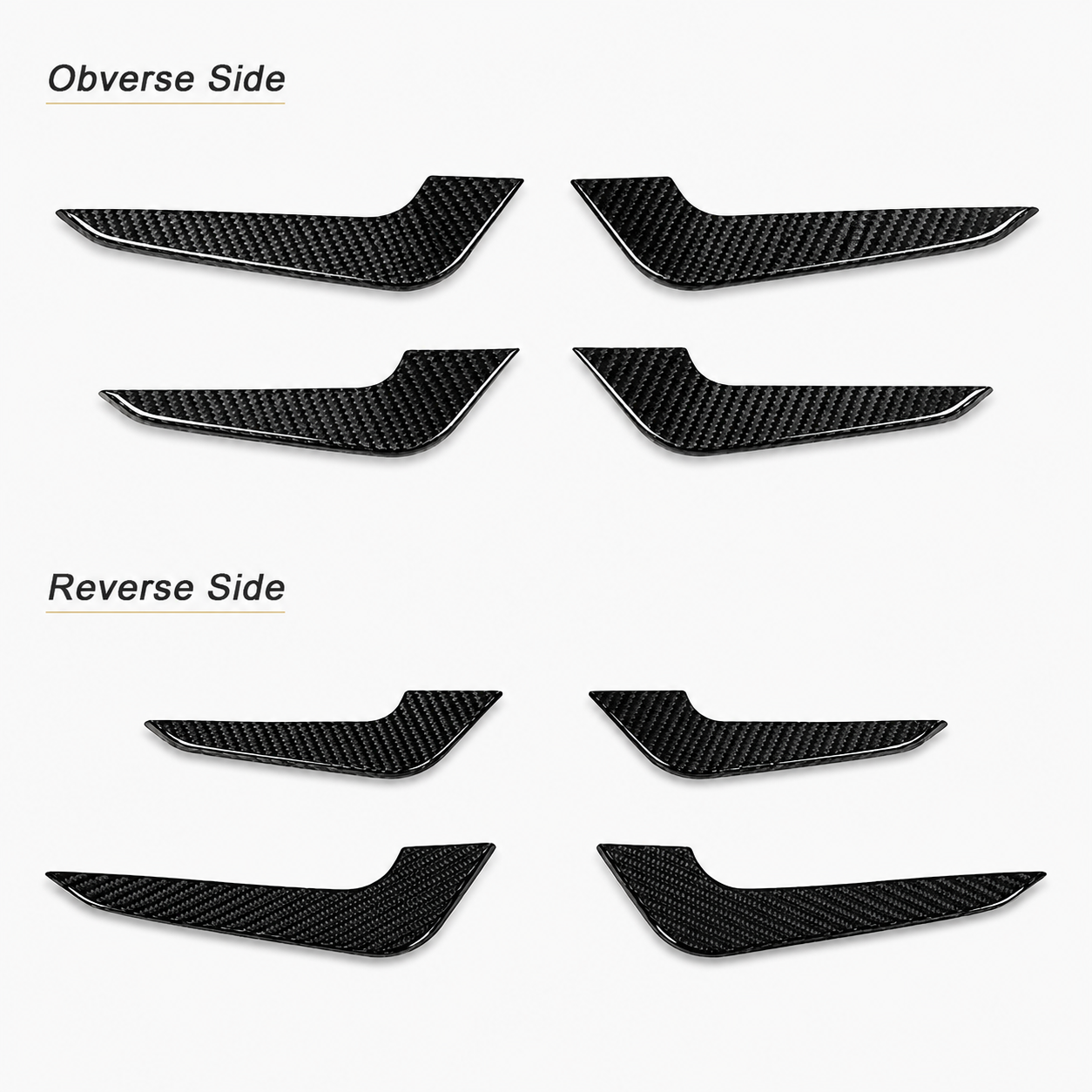 Premium Carbon Fiber Canards for Audi RS3 | OEM Fit (8Y)