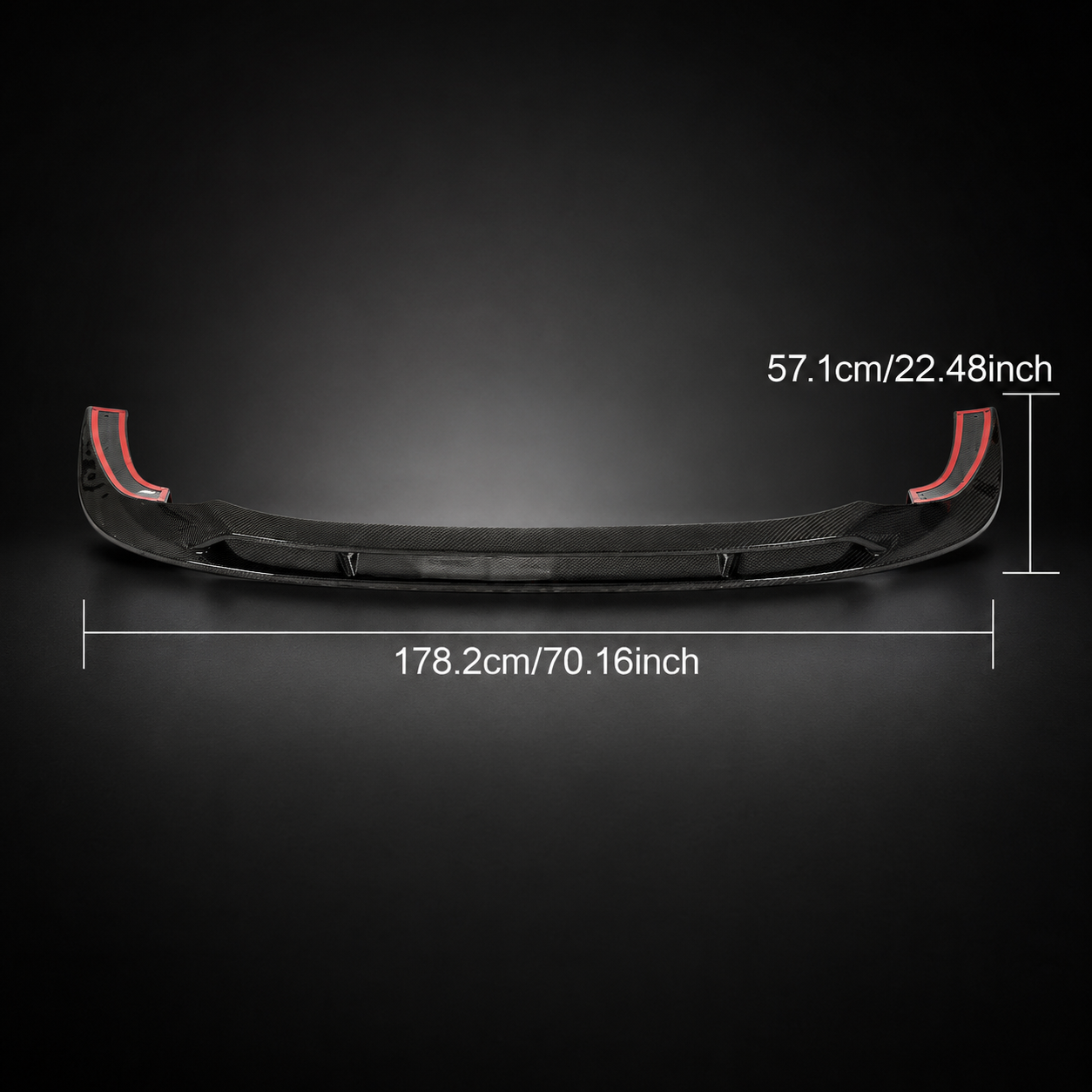 Premium Carbon Fiber Front Splitter for Audi RS3 | OEM Fit (8Y)