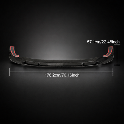 Premium Carbon Fiber Front Splitter for Audi RS3 | OEM Fit (8Y)