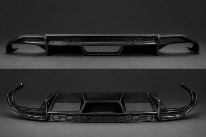 Premium Carbon Rear Diffuser For Audi S3 | OEM Fit (8Y)