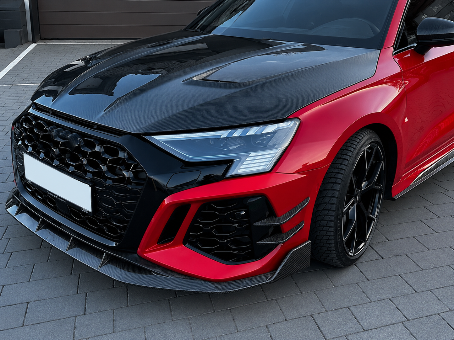 Premium Carbon Fiber Canards for Audi RS3 | OEM Fit (8Y)