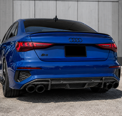 Premium Carbon Rear Diffuser For Audi S3 | OEM Fit (8Y)