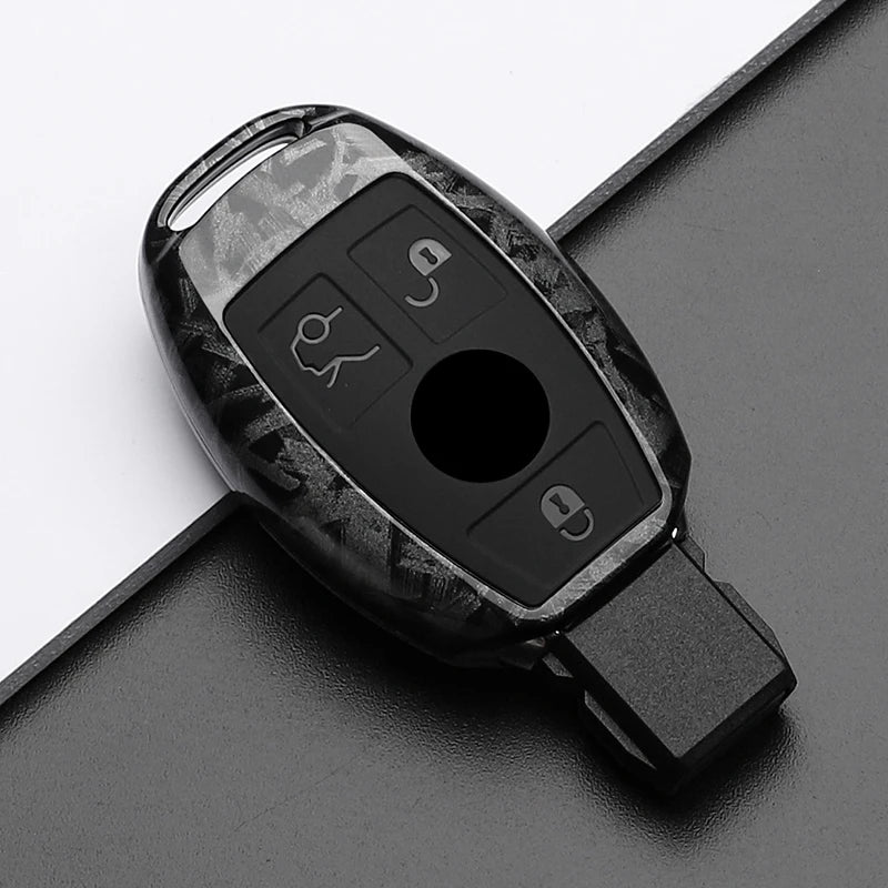 Premium Carbon Fiber Key Fob Case for Mercedes - Benz | OEM Fit
