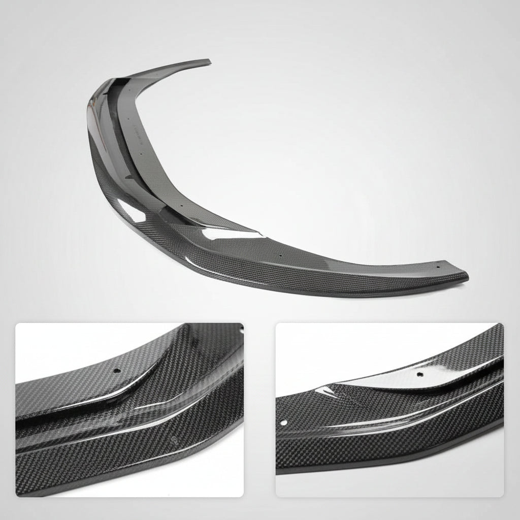 Carbon Fiber Front Lip Splitters for Audi A5  S5 (B9)