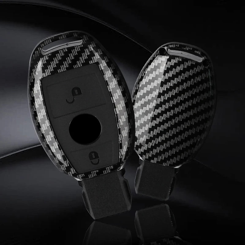 Premium Carbon Fiber Key Fob Case for Mercedes - Benz | OEM Fit