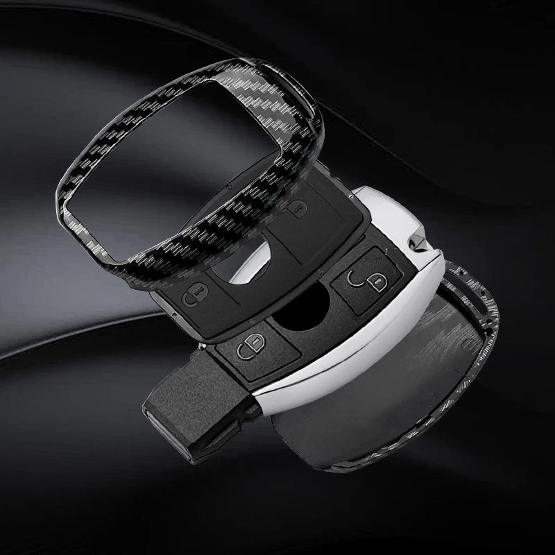 Premium Carbon Fiber Key Fob Case for Mercedes - Benz | OEM Fit