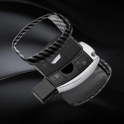 Premium Carbon Fiber Key Fob Case for Mercedes - Benz | OEM Fit
