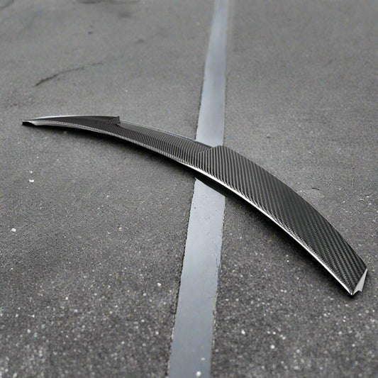 3x3 Weaved Carbon Fiber Spoiler For Audi A6 & S6 ( C8 )