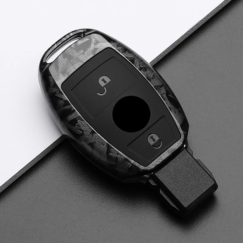 Premium Carbon Fiber Key Fob Case for Mercedes - Benz | OEM Fit