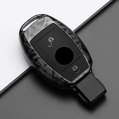 Premium Carbon Fiber Key Fob Case for Mercedes - Benz | OEM Fit