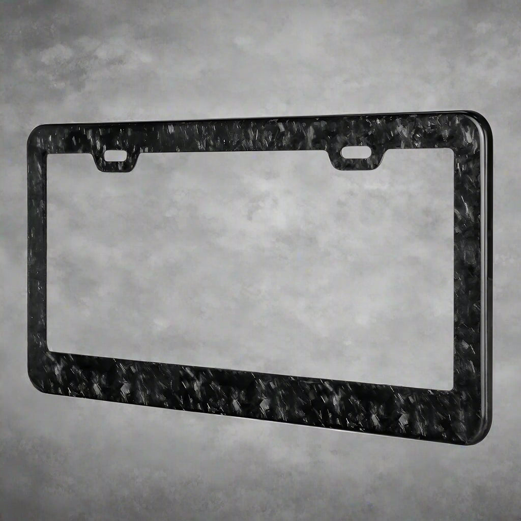 Universal Carbon Fiber License Plate Frame