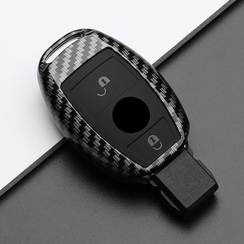 Premium Carbon Fiber Key Fob Case for Mercedes - Benz | OEM Fit