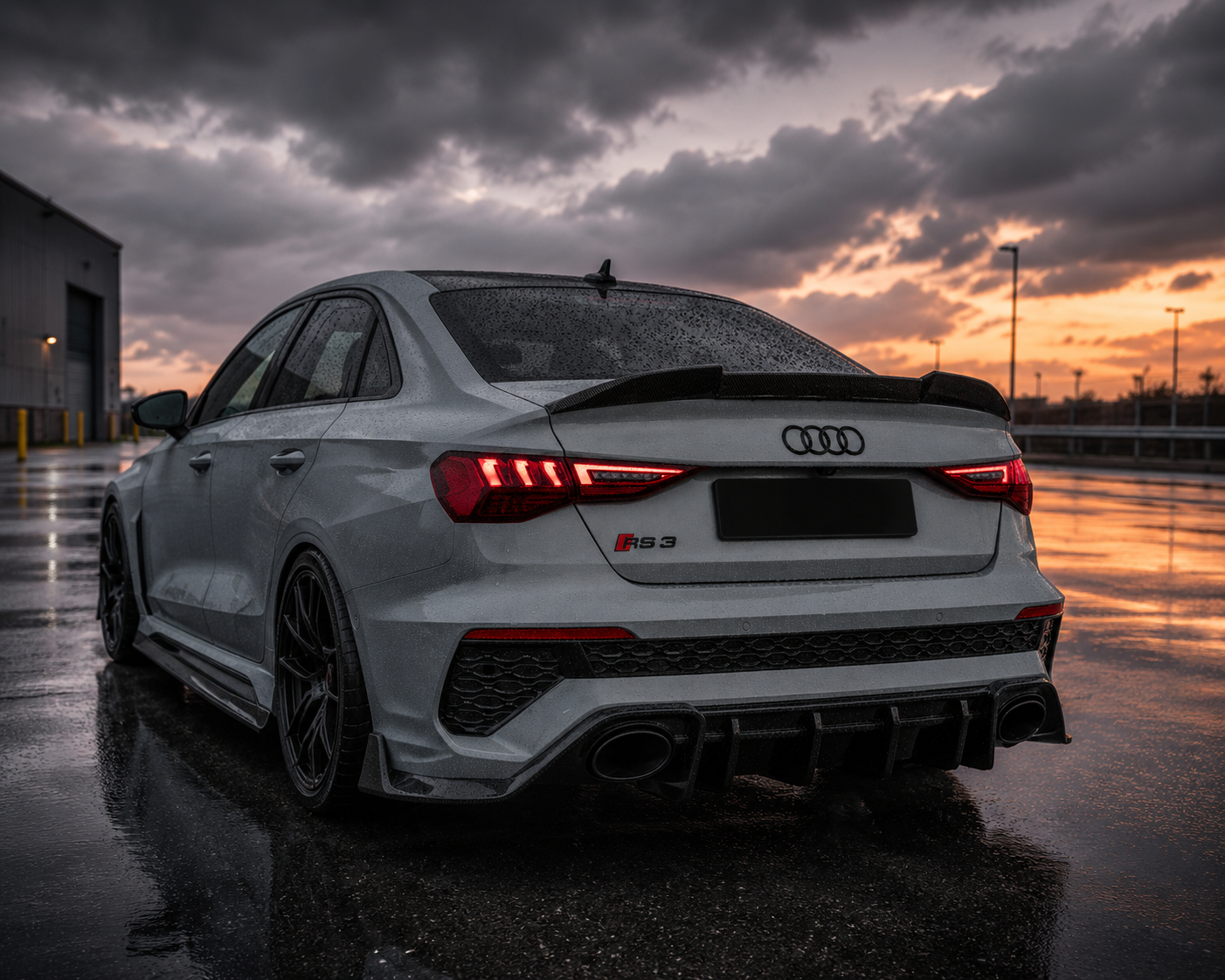 Premium Carbon Fiber Spoiler for Audi A3,S3, & RS3 | OEM Fit (8Y)