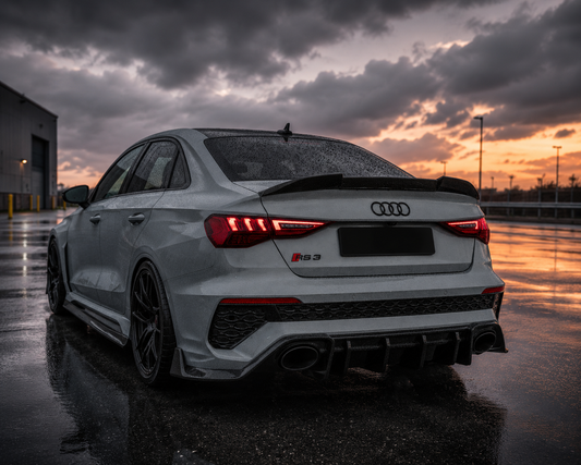 Premium Carbon Fiber Spoiler for Audi A3,S3, & RS3 | OEM Fit (8Y)