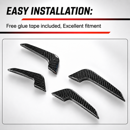 Premium Carbon Fiber Canards for Audi RS3 | OEM Fit (8Y)