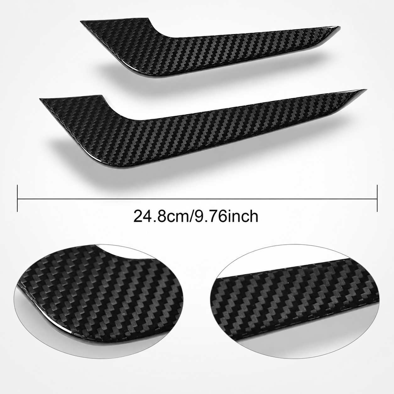 Premium Carbon Fiber Canards for Audi RS3 | OEM Fit (8Y)